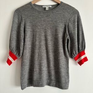 AUTUMN CASHMERE 3/4 Sleeve Top Women’s size XS